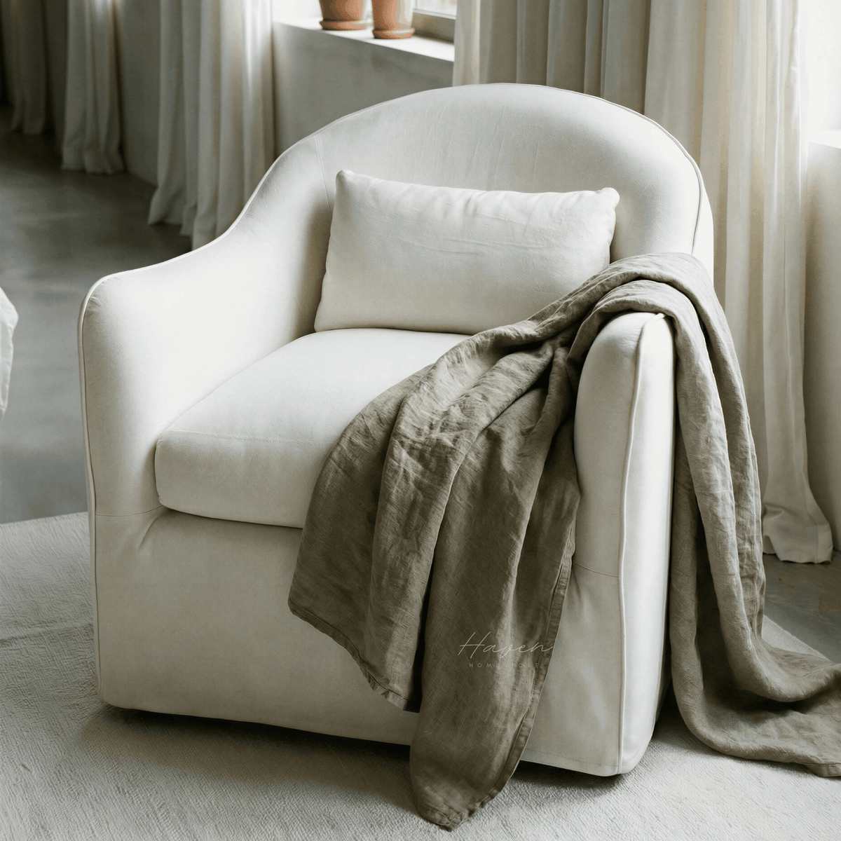 Lounge Chairs at Haven Homestore. For slow moments.