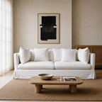 Long Island Linen Slipcover Sofa