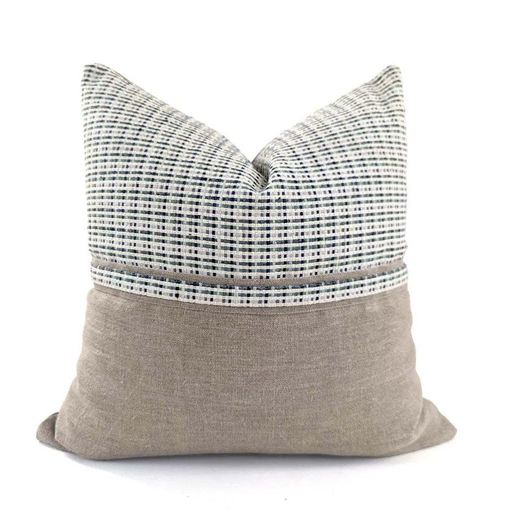 Cushion Cover Tweed Chequered/Natural 55cm