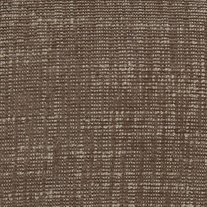 Textured truffle polyester fabric weave for the Arc Modular Sofa, featuring a soft, speckled appearance with interwoven light and dark fibers.