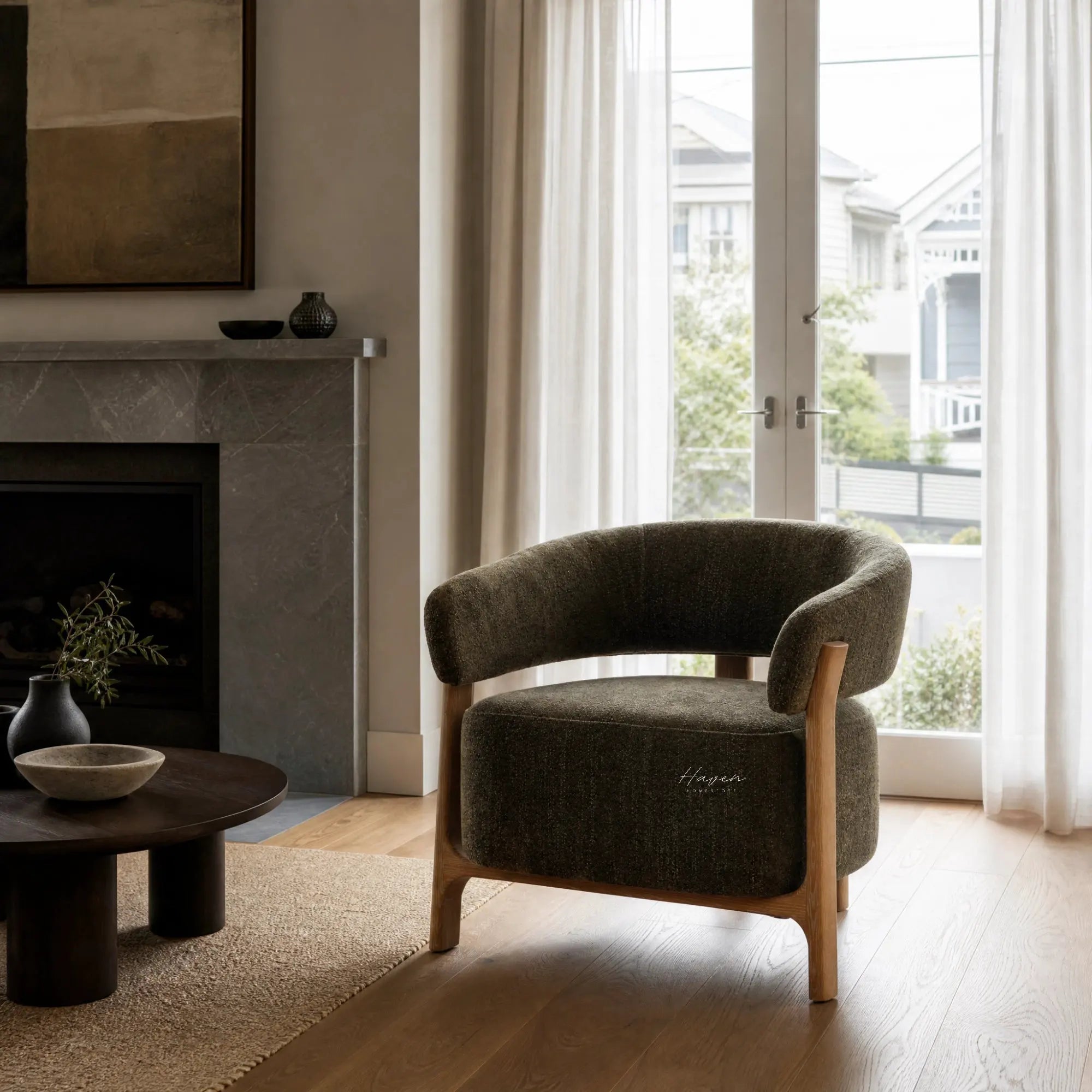 Seki Chair - Moss by Rembrandt (seki-chair-moss)