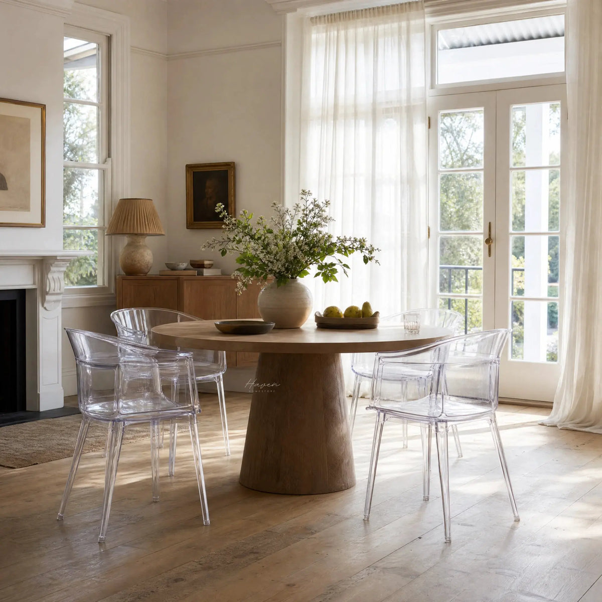 Eira Chair Set/4 - Clear