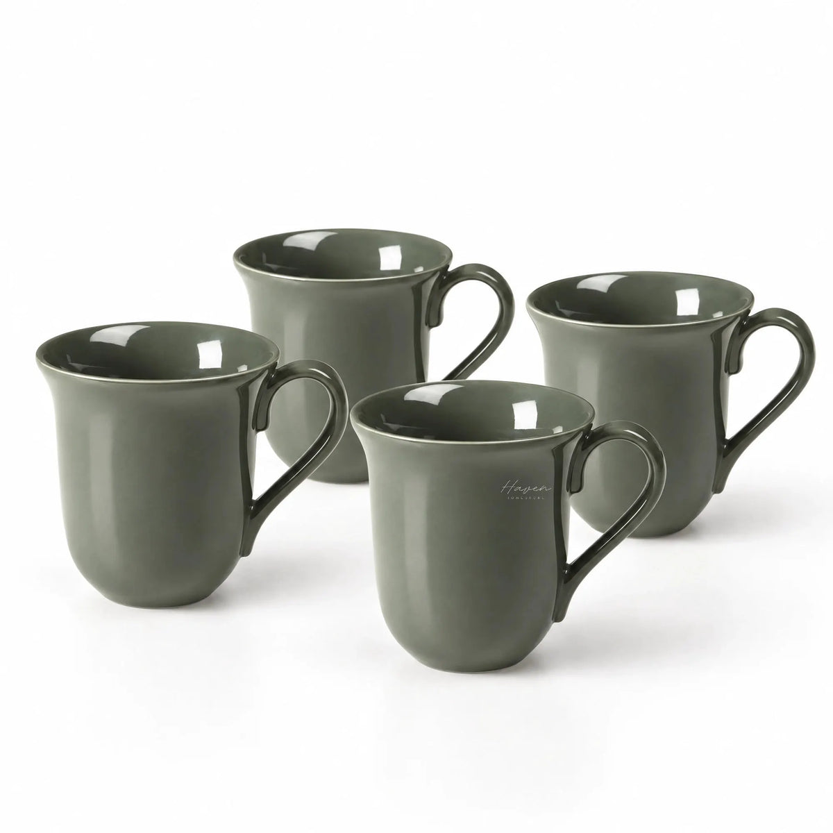 Broste® Taverna Mug w/Handle - Set/4 by Maytime (broste®-taverna-mug-w-handle-set-4)
