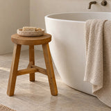 Reclaimed Elm Stool Natural