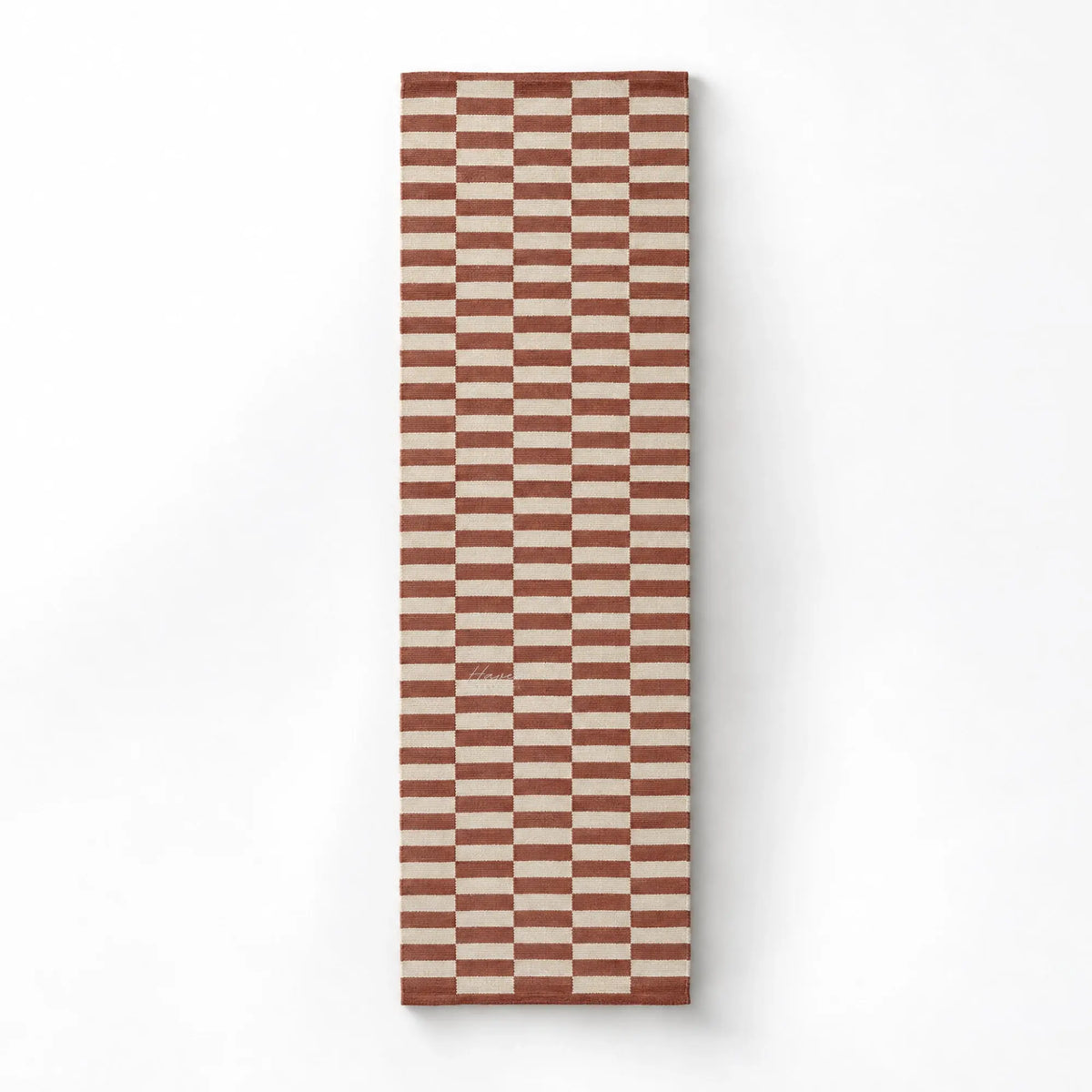 Broste® Rug Runner Jane - Mocha Bisque/Oatmeal by Maytime (broste®-rug-runner-jane-mocha-bisque-oatmeal)