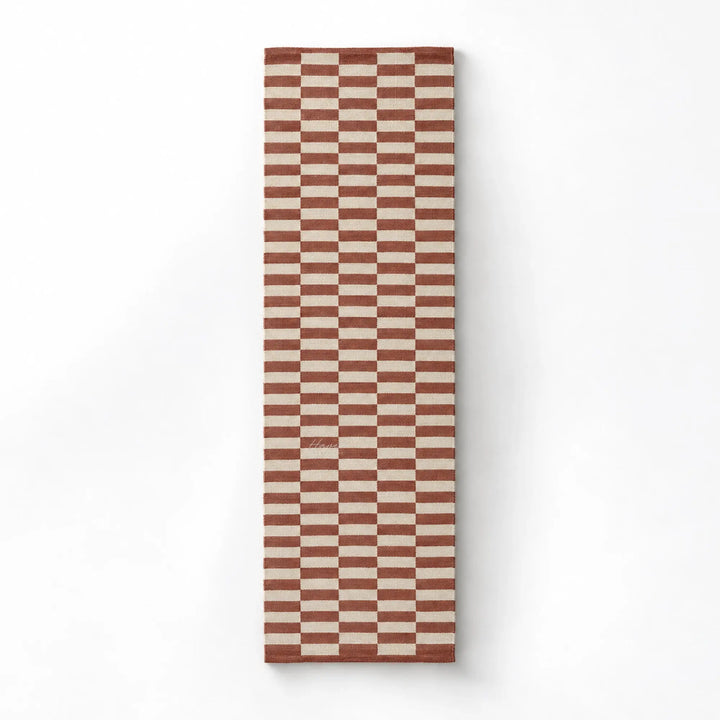 Broste® Rug Runner Jane - Mocha Bisque/Oatmeal by Maytime (broste®-rug-runner-jane-mocha-bisque-oatmeal)