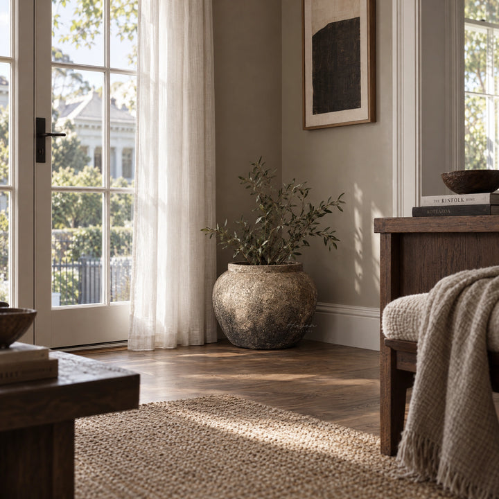 MUUBS® Jar Story 30 - Grey Indoor Planter at Haven Homestore