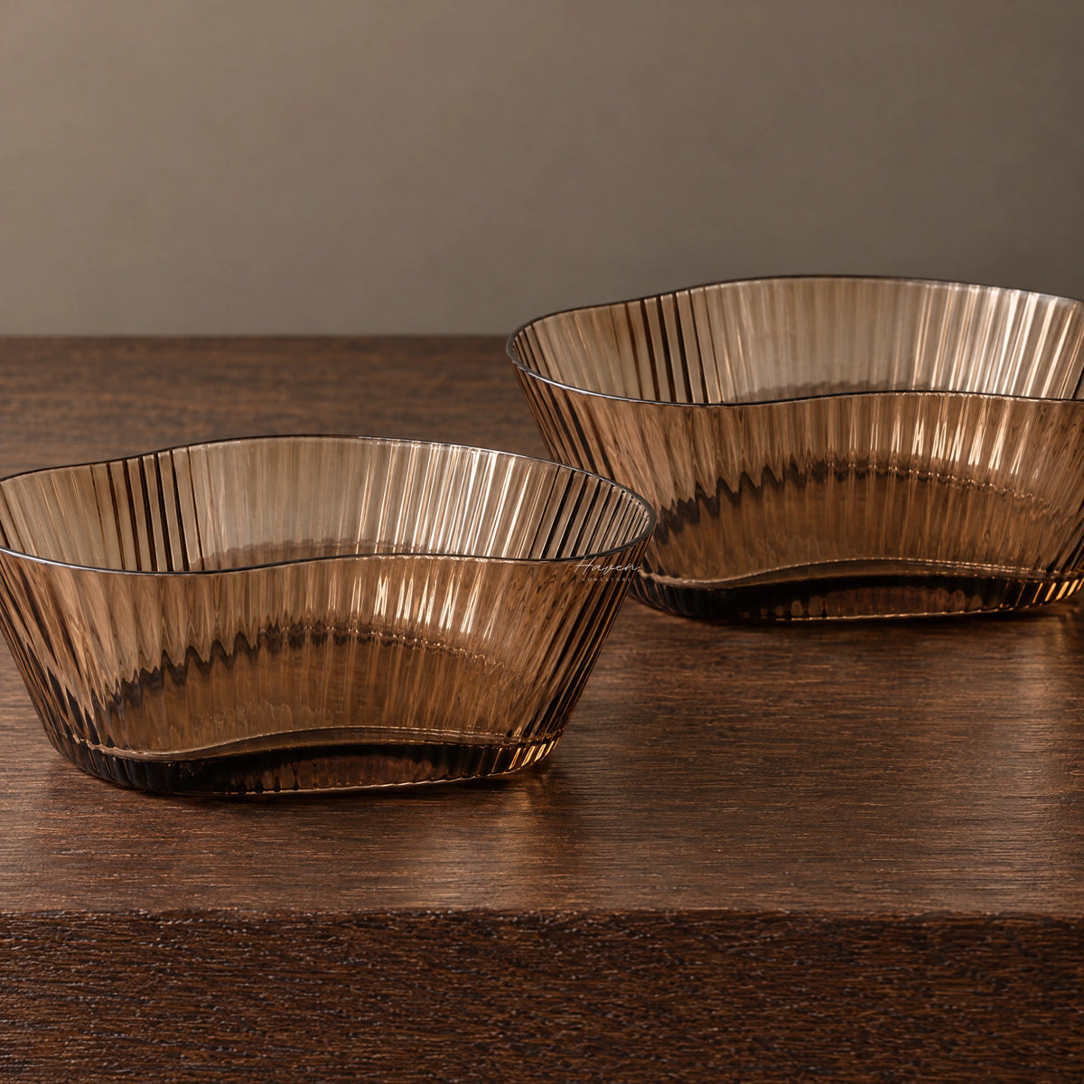MUUBS® Ripe Snack Bowl S/4 - Smoked Brown Dinnerware at Haven Homestore
