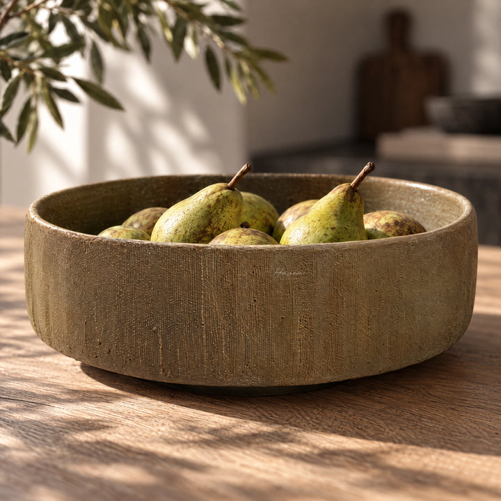 Terra Bowl - Umber Bowl at Haven Homestore