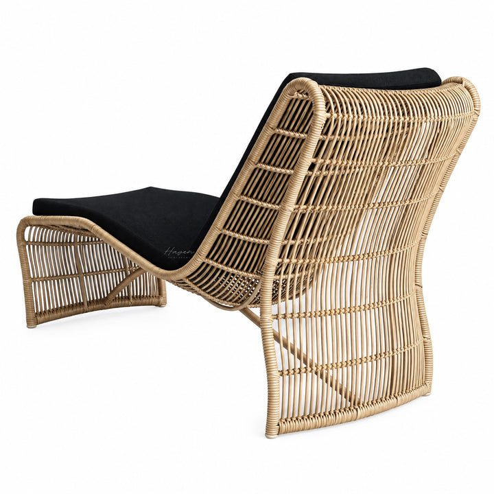 Wave Sun Lounger - Natural Outdoor Sun Lounger at Haven Homestore