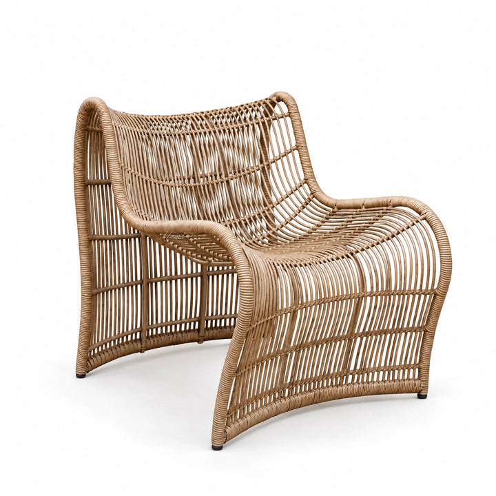 Wave Chair - Natural Outdoor Lounge Chair at Haven Homestore