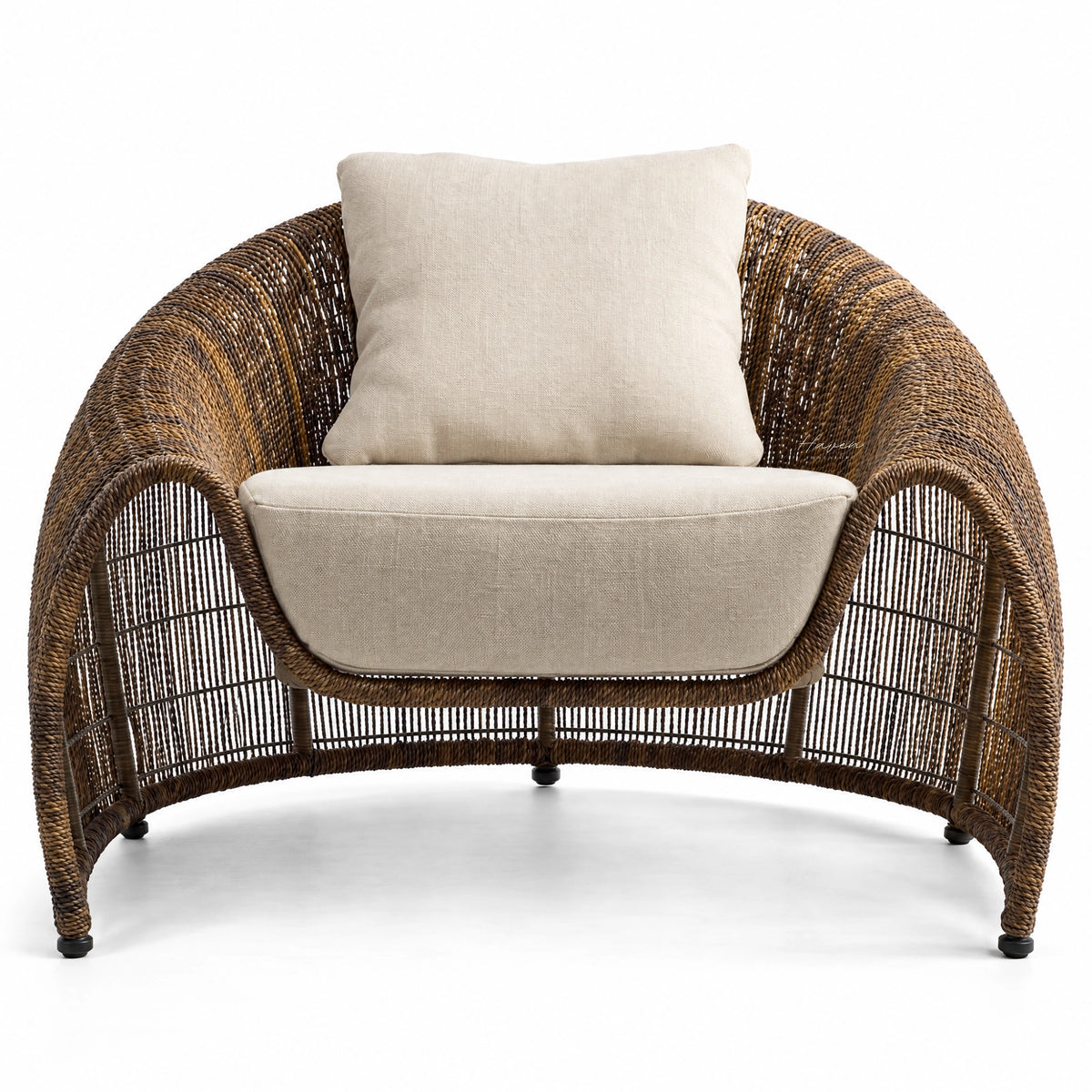 Cobonpue® Croissant Easy Armchair Outdoor Outdoor Lounge Chair at Haven Homestore