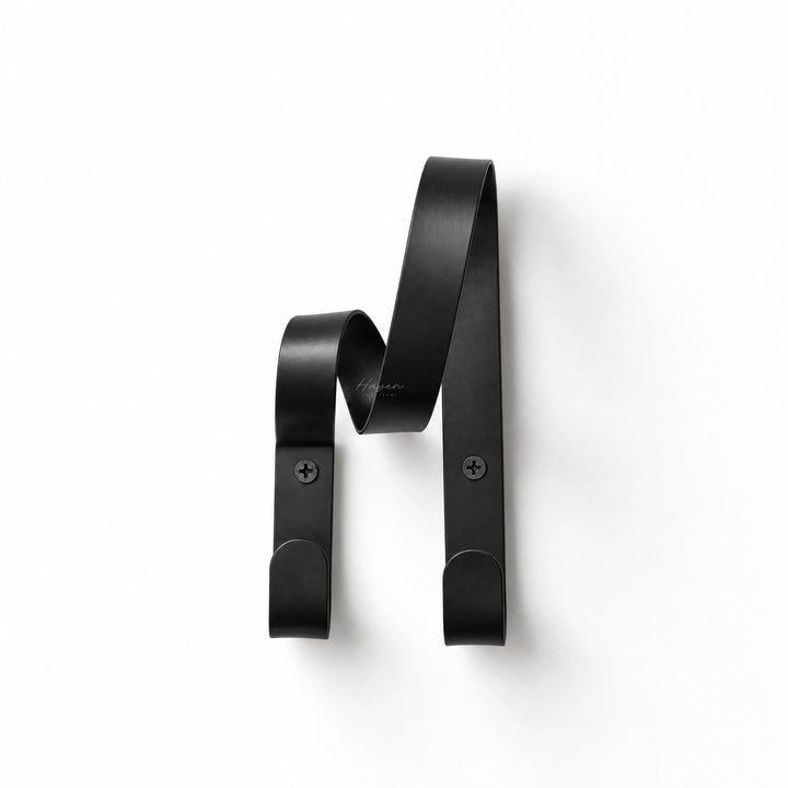 Broste® Hook Ribbon Double - Black Accessory at Haven Homestore