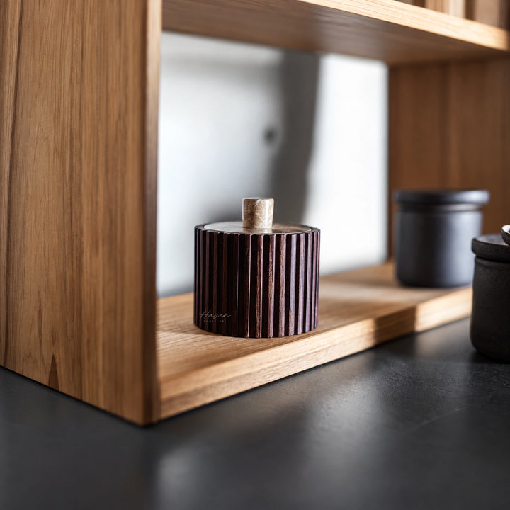MUUBS® Yami Jar w/Lid - Brown Kitchen Accessory at Haven Homestore