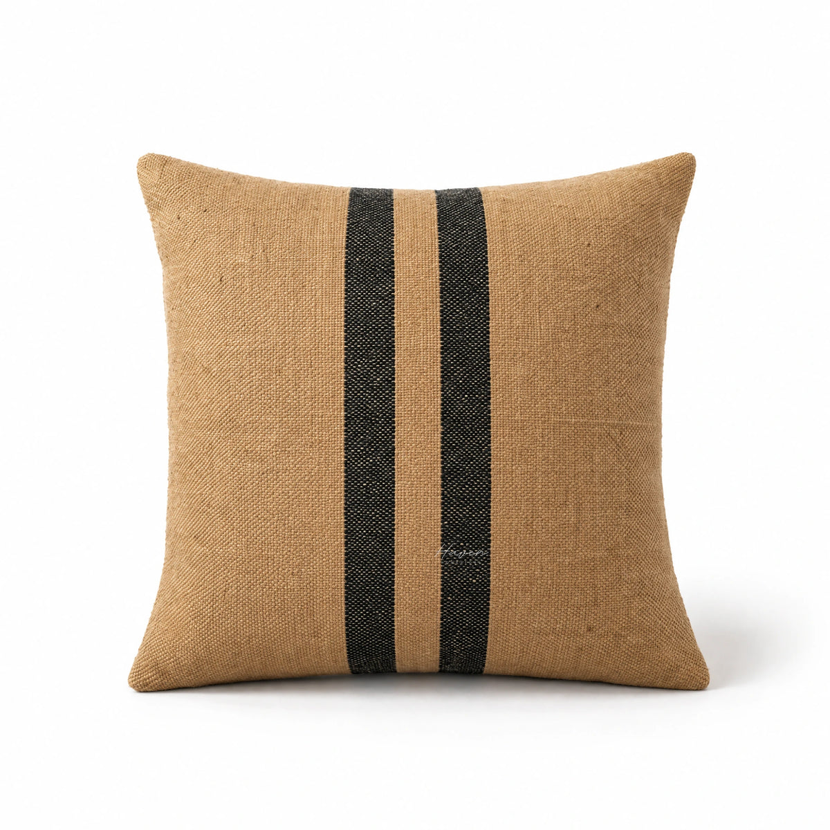Broste® Cushion Sigrun - Brown Kelp/Black 50cm Cushion at Haven Homestore