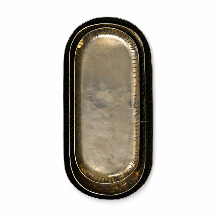 Malabar Tray Set/3 Tray at Haven Homestore