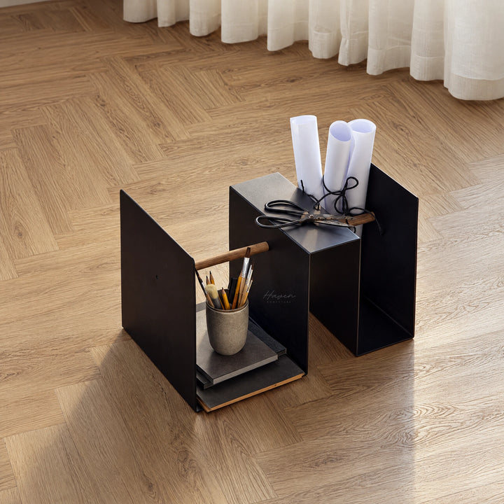 Andersen Edge Side Table - Black Side Table at Haven Homestore