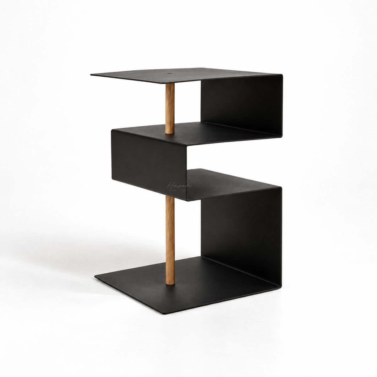 Andersen Edge Side Table - Black Side Table at Haven Homestore