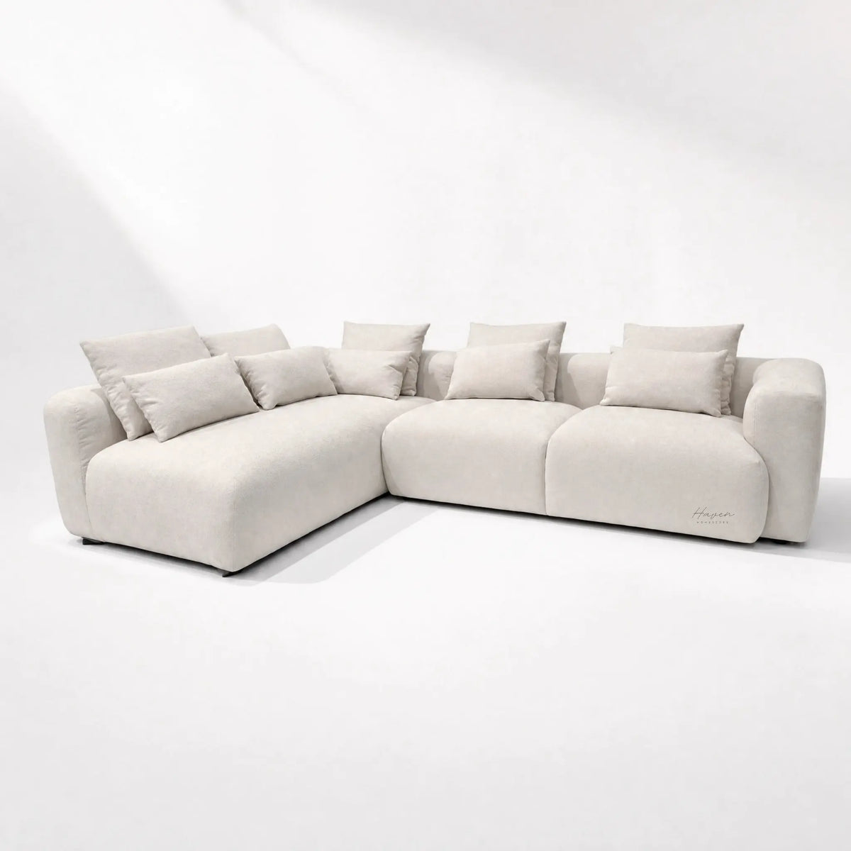Haven Chaise Sofa - Sand