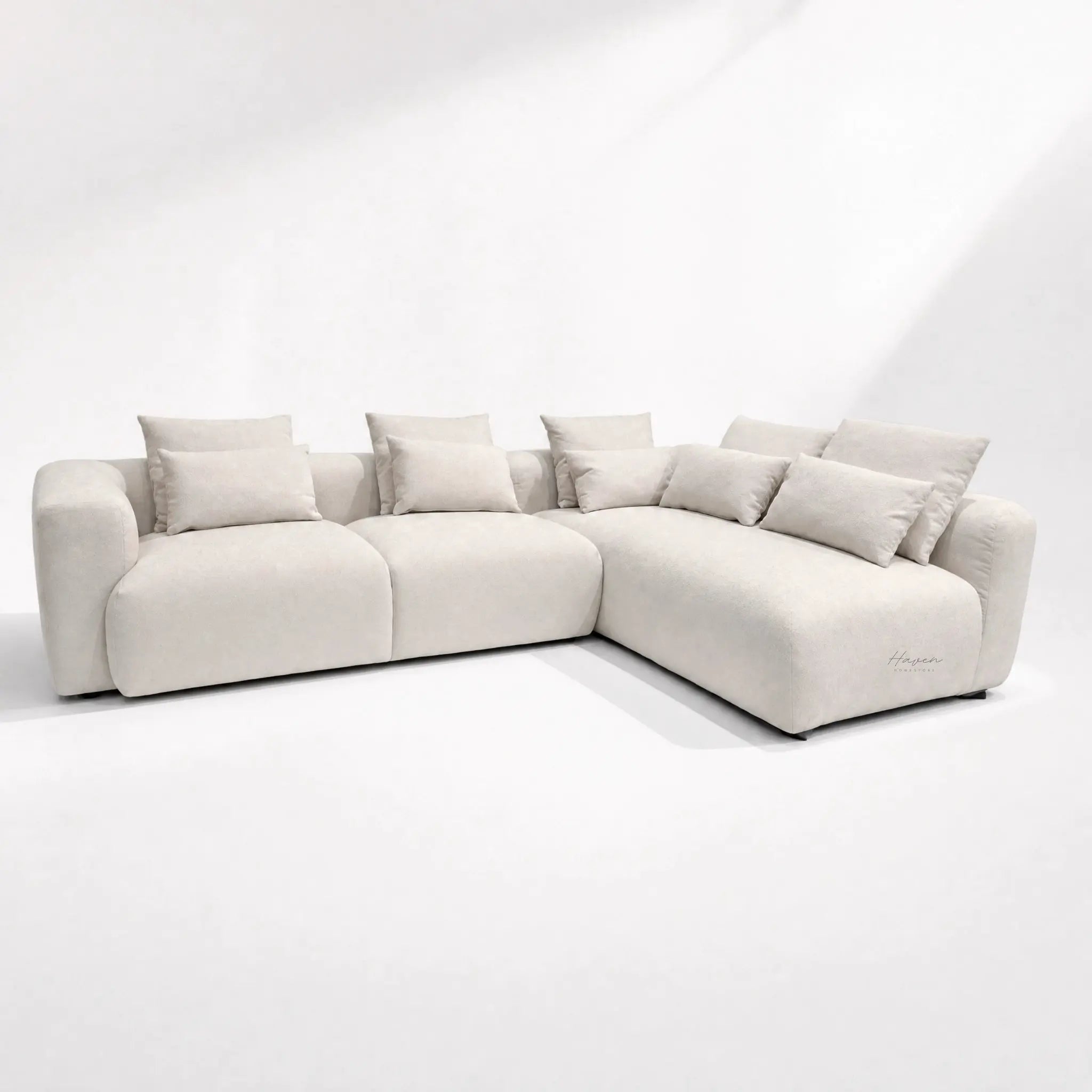 Haven Chaise Sofa - Sand