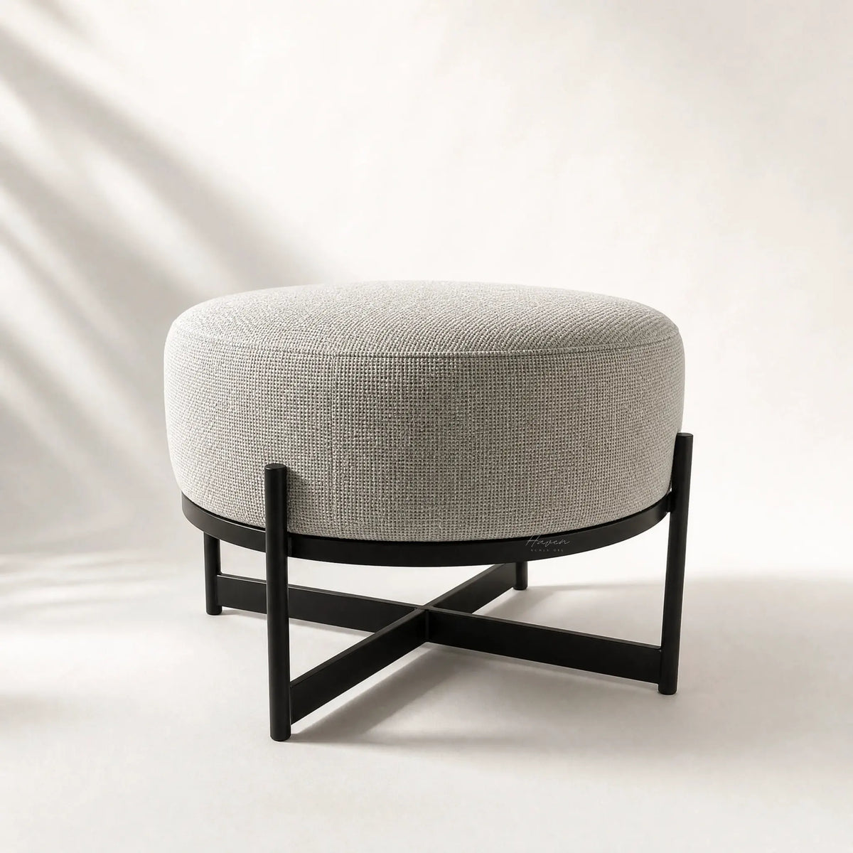 Neave Round Ottoman