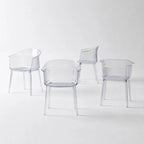Eira Chair Set/4 - Clear
