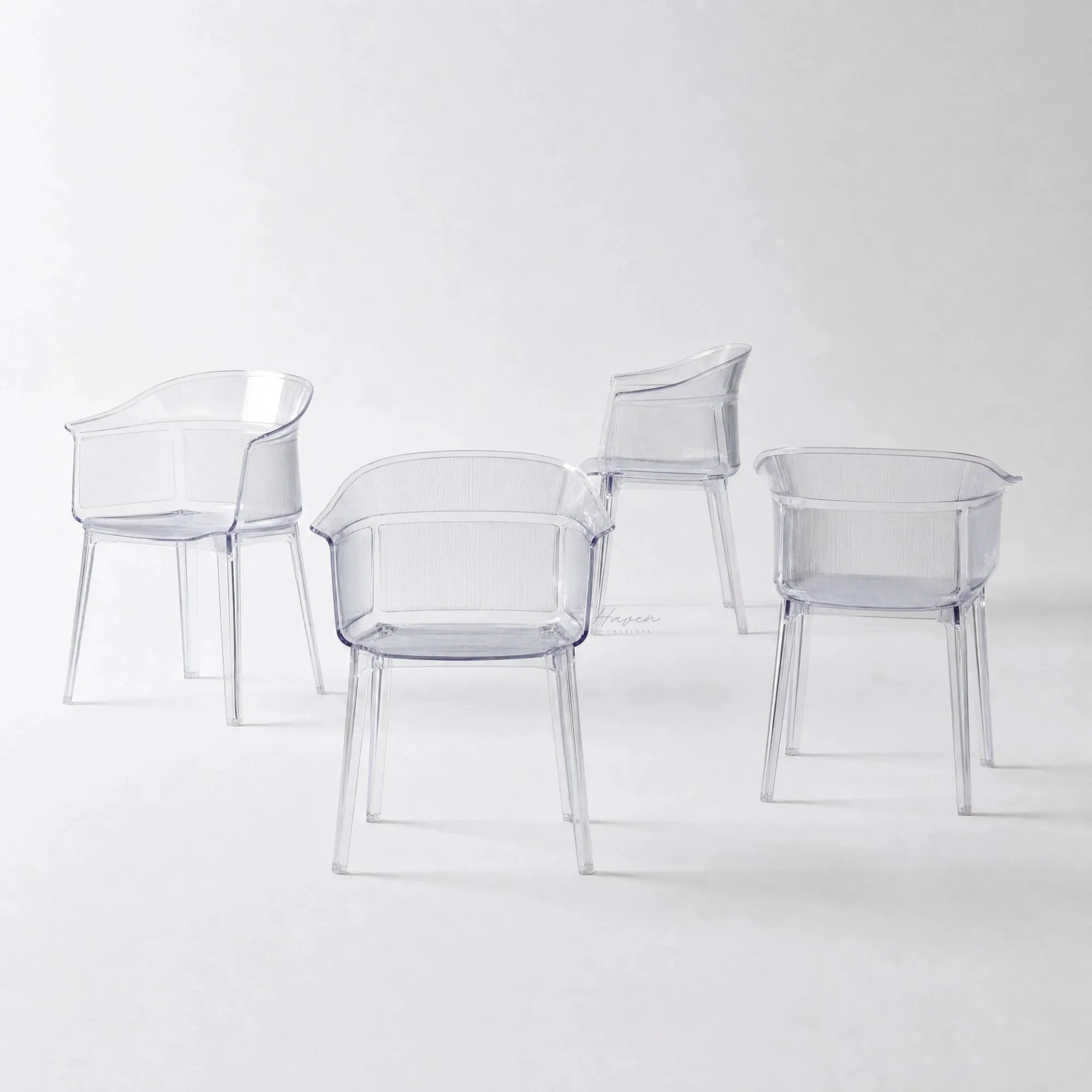 Eira Chair Set/4 - Clear