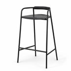 Stellan Counter Stool - Black Ash by Le Forge (stellan-counter-stool-black-ash)