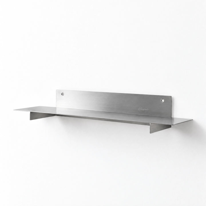Kristina Dam® Planar Wall Shelf Small - Brushed Shelving at Haven Homestore
