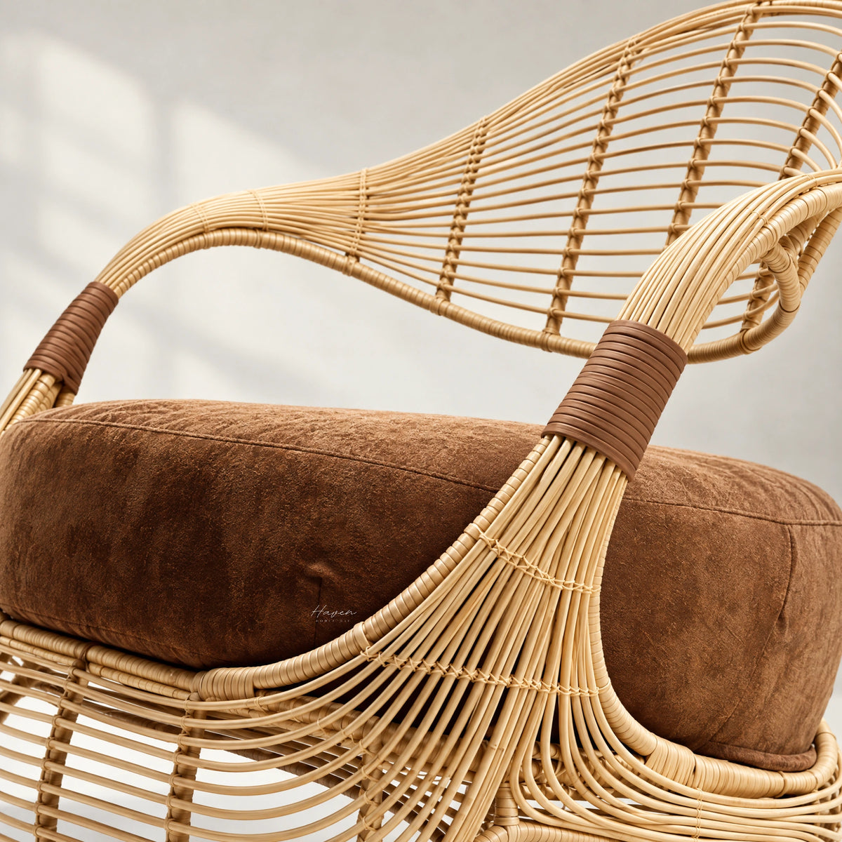 Cobonpue® Manolo Outdoor Easy Armchair Outdoor Lounge Chair at Haven Homestore