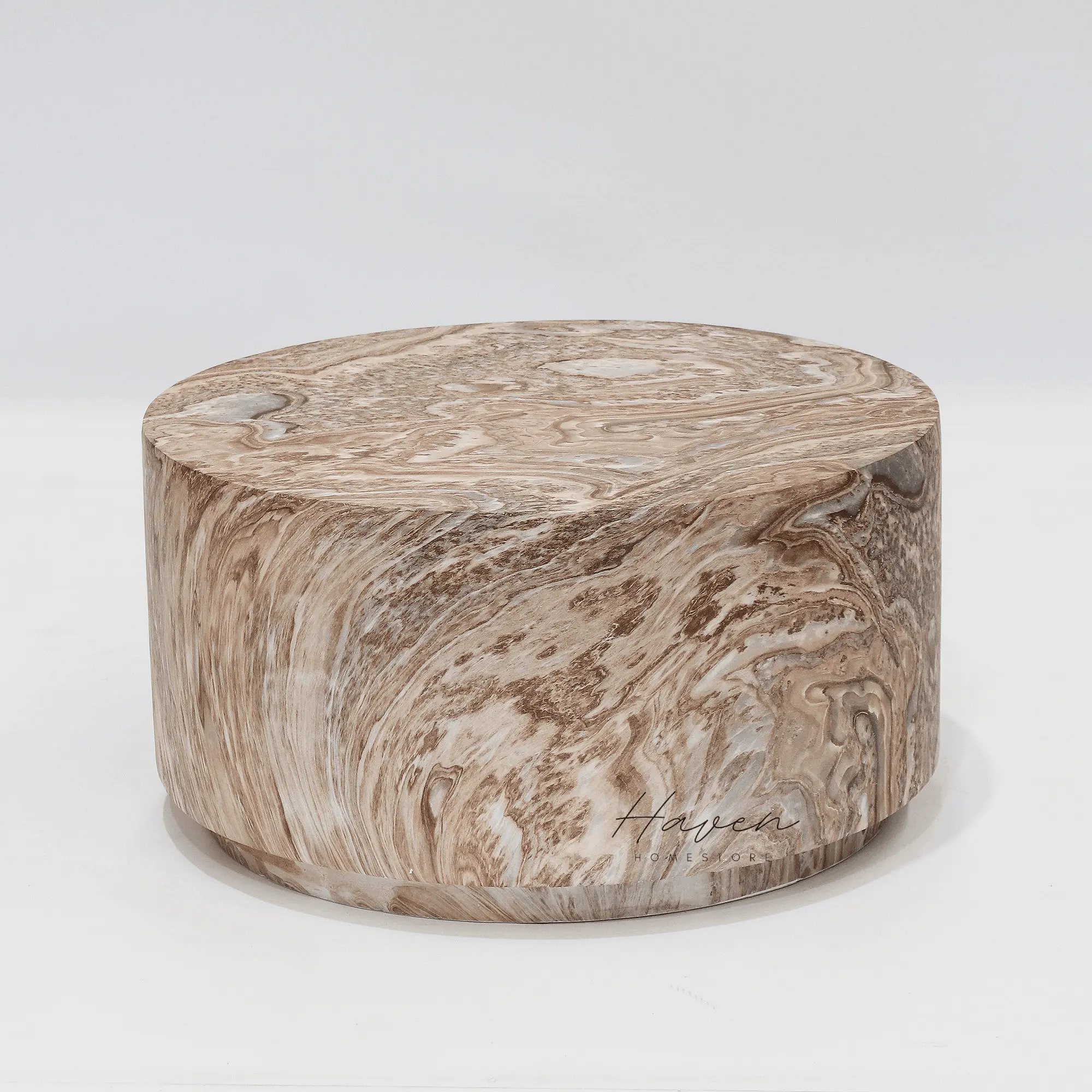 Strata Cylinder Coffee Table by Le Forge (strata-cylinder-coffee-table)