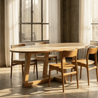 Finn Oval Dining Table by Le Forge (finn-oval-dining-table)