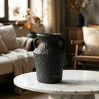 Petros Stone Vase Black by Capulet (petros-stone-vase-black)