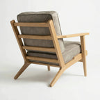 Lodge Armchair Natural Oak Wheat Microsuede by Capulet (lodge-armchair-natural-oak-wheat-microsuede)