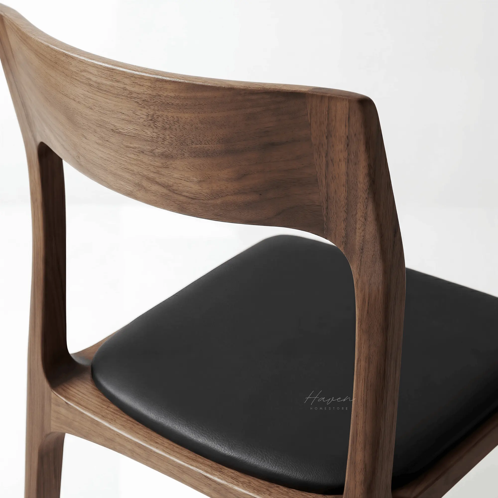 Peyton Dining Chair Leather by Capulet (peyton-dining-chair-black-leather)