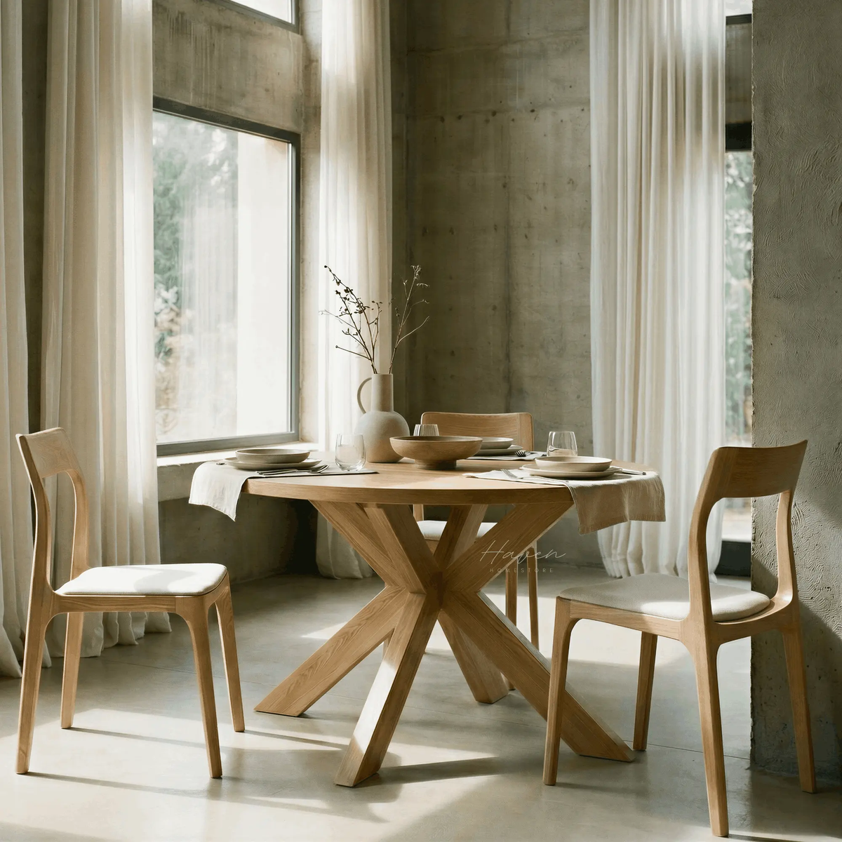 Round Pedestal Dining Table by Capulet (round-pedestal-dining-table)
