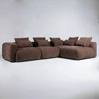 Haven Chaise Sofa - Brownie by Le Forge (haven-chaise-sofa-brownie)
