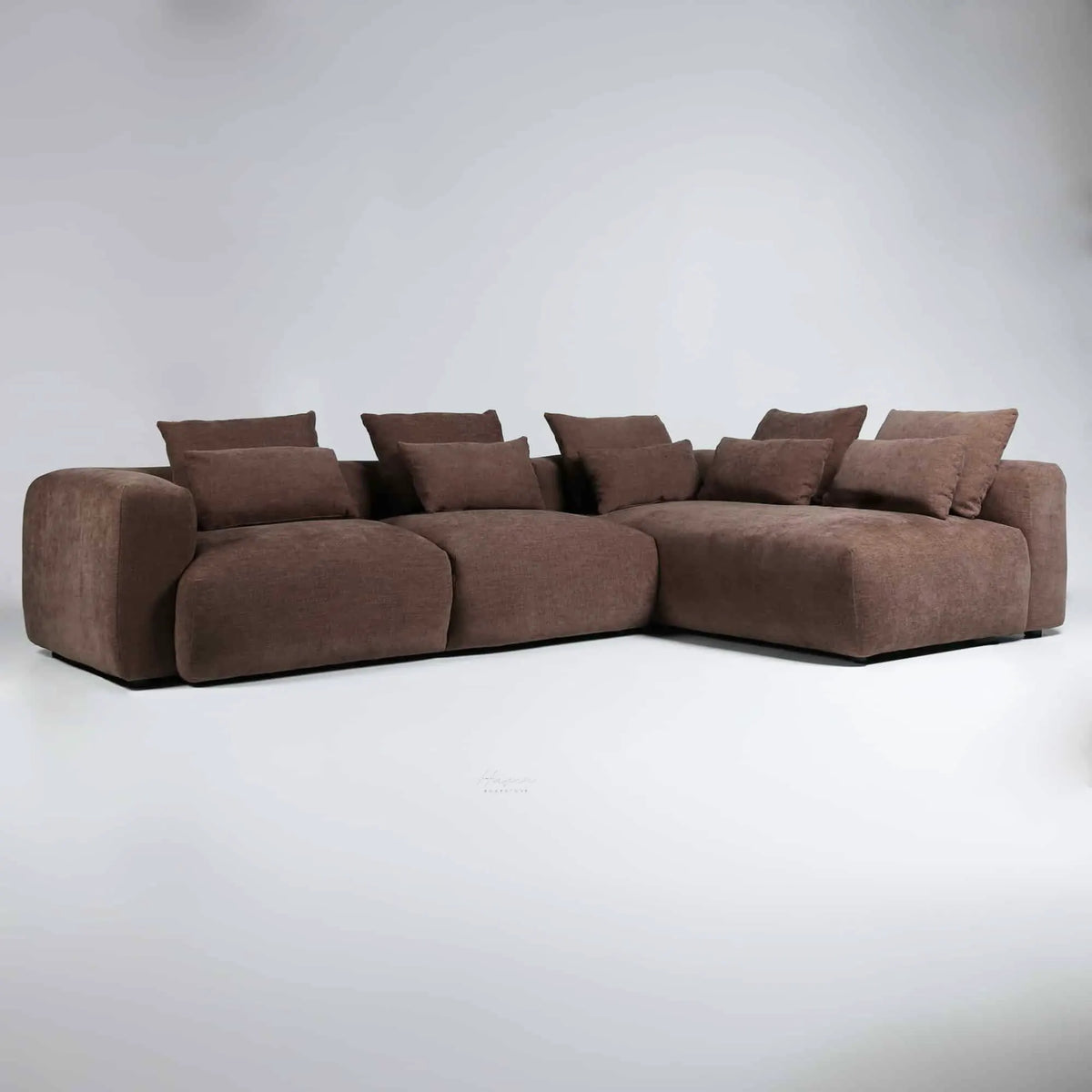 Haven Chaise Sofa - Brownie by Le Forge (haven-chaise-sofa-brownie)