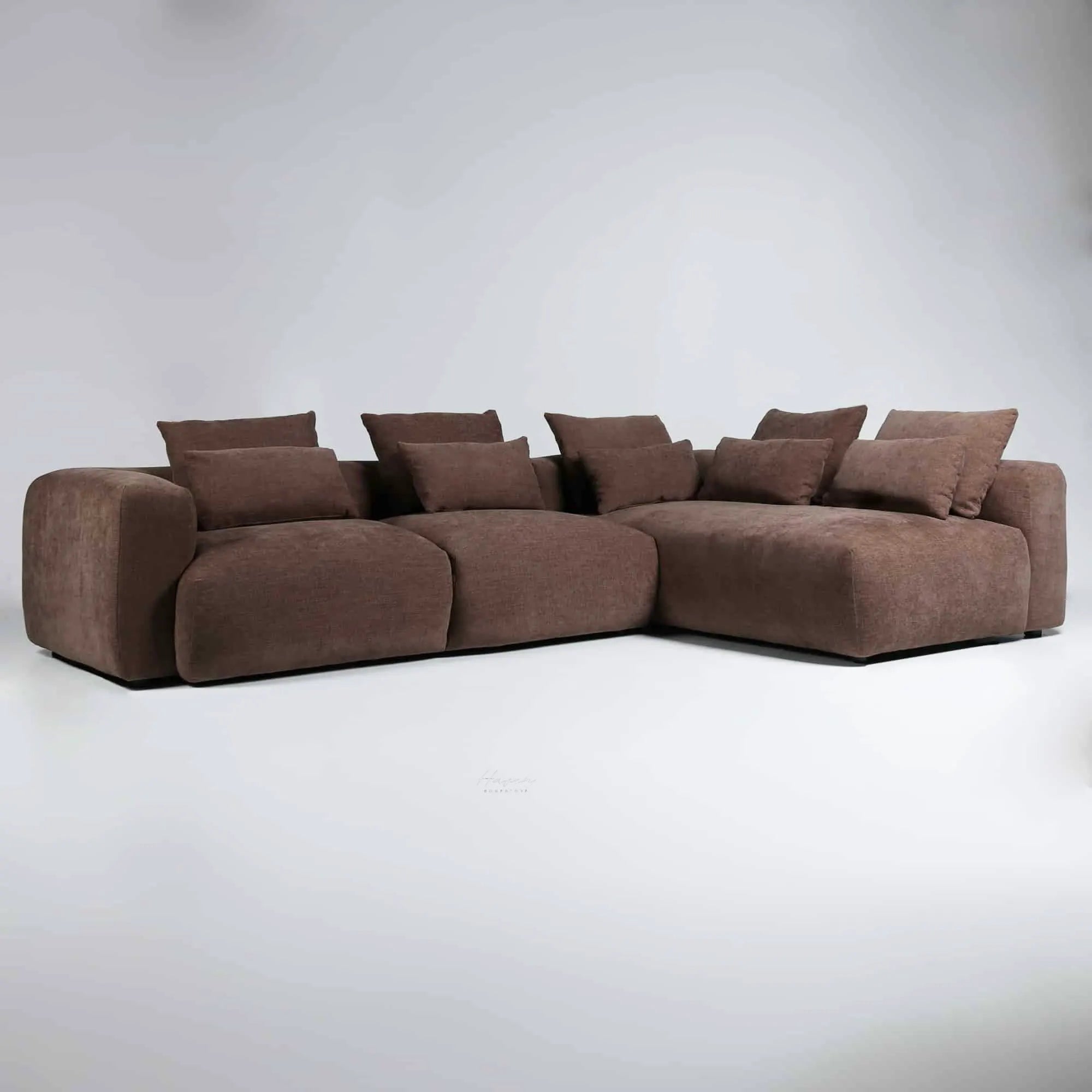 Haven Chaise Sofa - Brownie by Le Forge (haven-chaise-sofa-brownie)