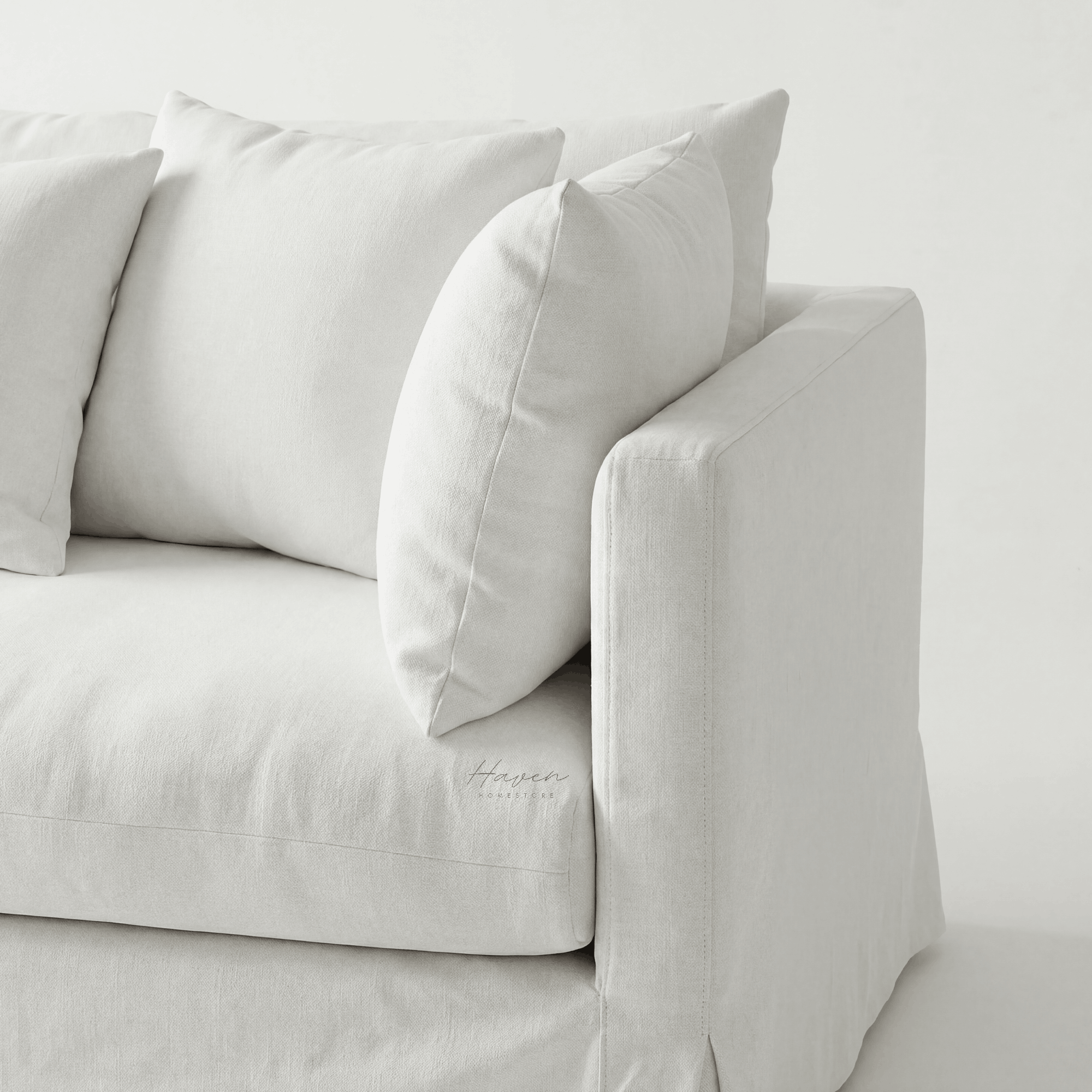 Long Island Linen Slipcover Sofa by Le Forge (long-island-linen-slipcover-sofa)