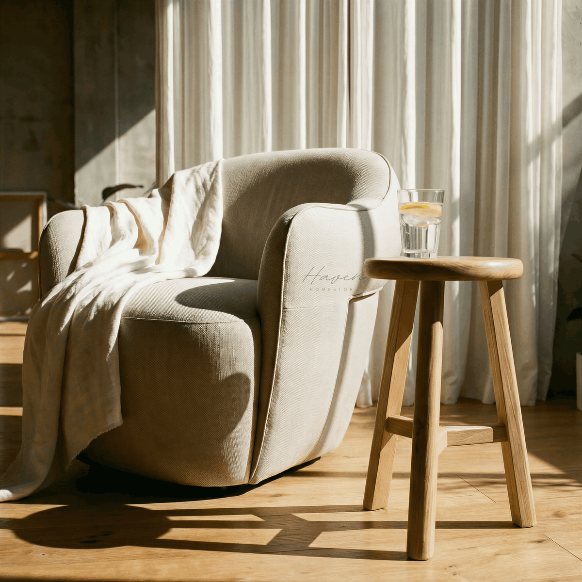 Heritage Reclaimed Elm Stool Round by Capulet (heritage-reclaimed-elm-stool-round)