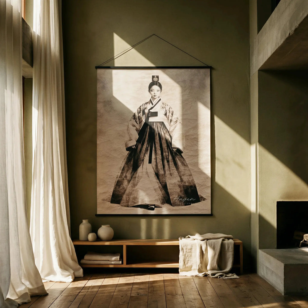 Hanging Paper Art – Lady Grace by Maytime (hanging-paper-art-lady-grace)