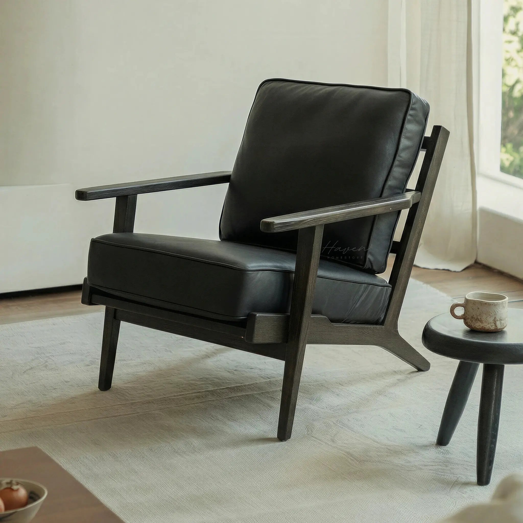Lodge Armchair Black Oak by Capulet (lodge-armchair-black-oak)