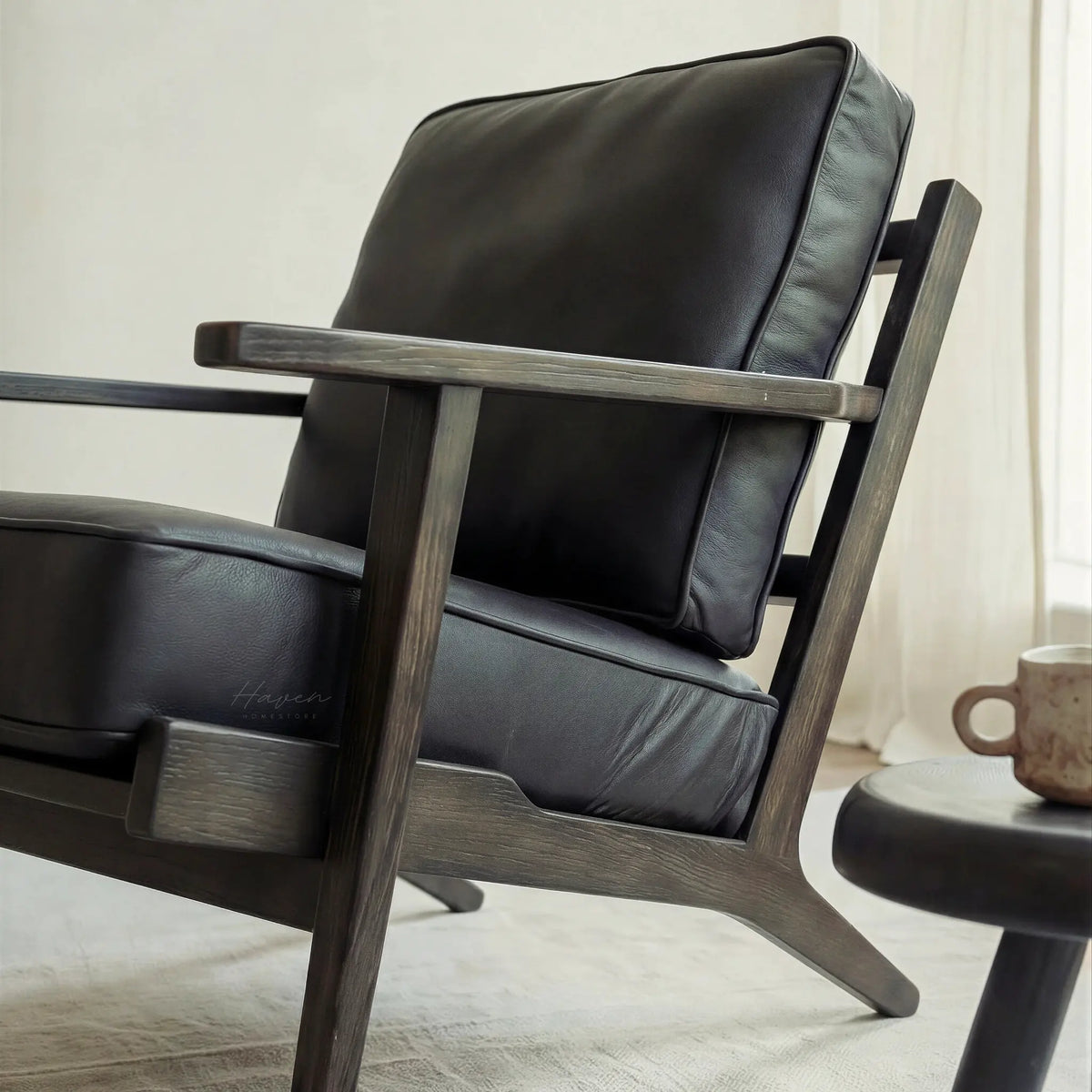 Lodge Armchair Black Oak by Capulet (lodge-armchair-black-oak)