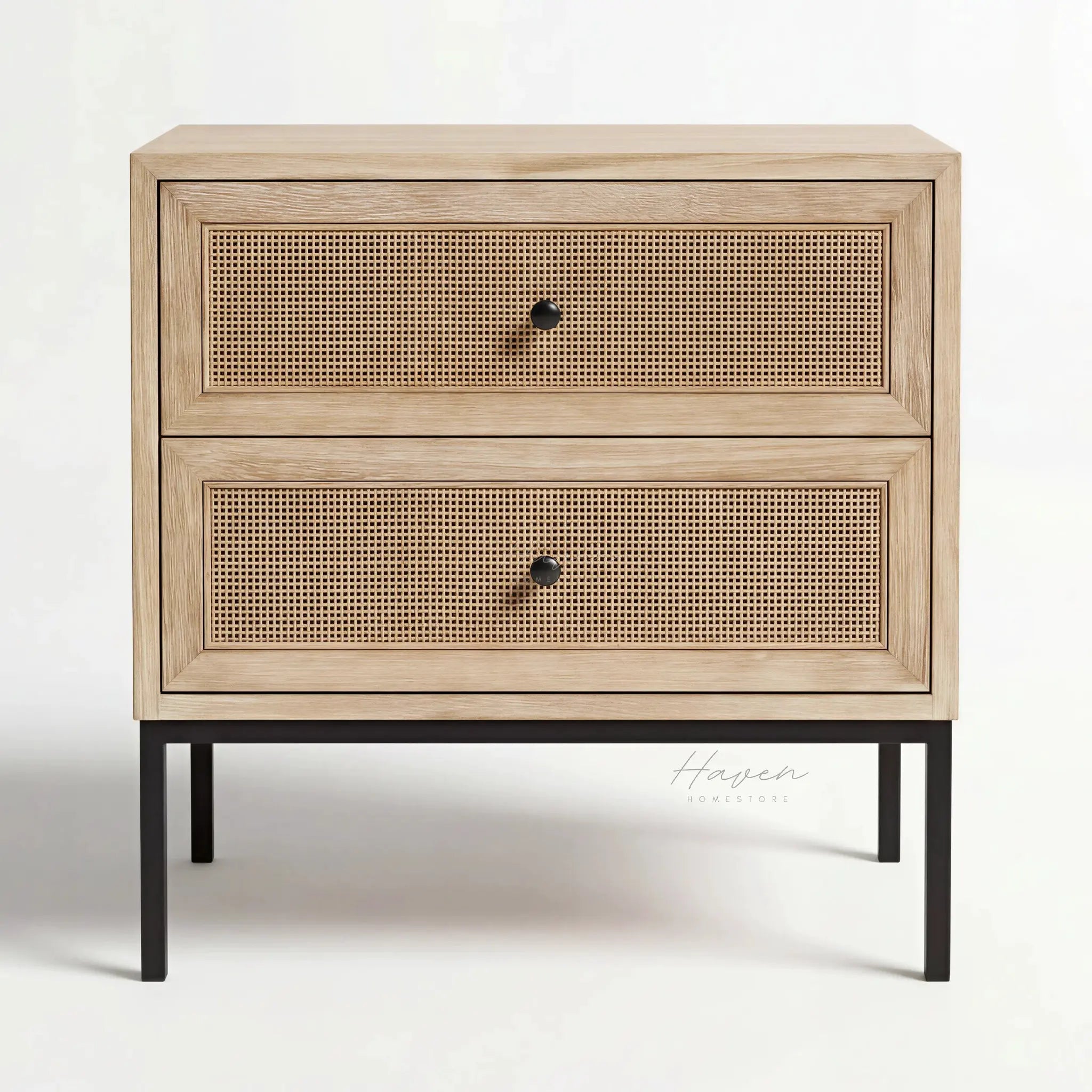 Cardrona 2 Drawer Bedside by Le Forge (cardrona-2-drawer-bedside)