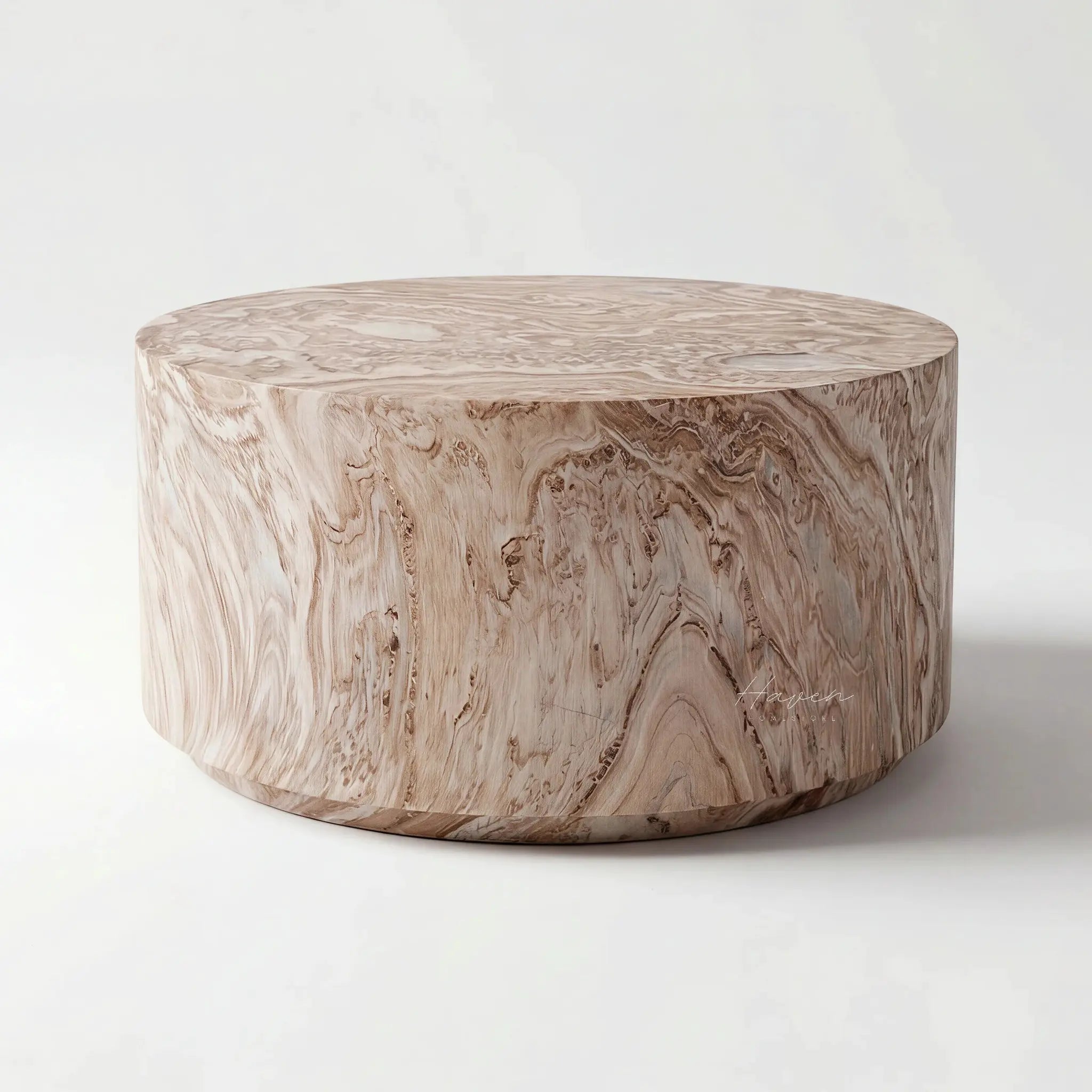 Strata Cylinder Coffee Table by Le Forge (strata-cylinder-coffee-table)