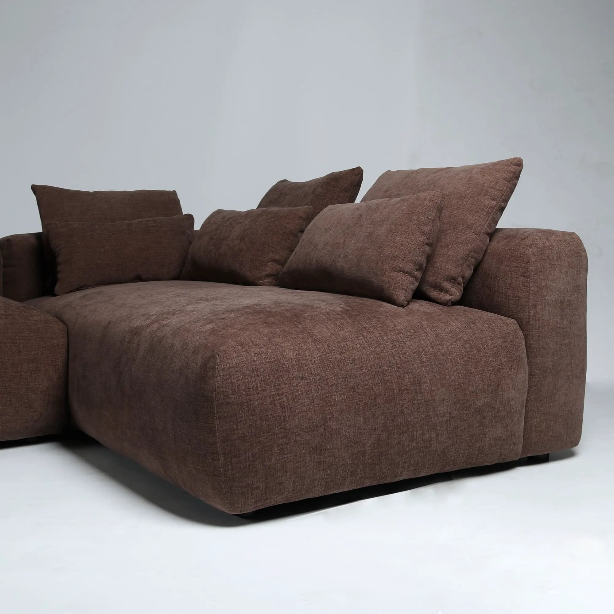 Haven Chaise Sofa - Brownie by Le Forge (haven-chaise-sofa-brownie)