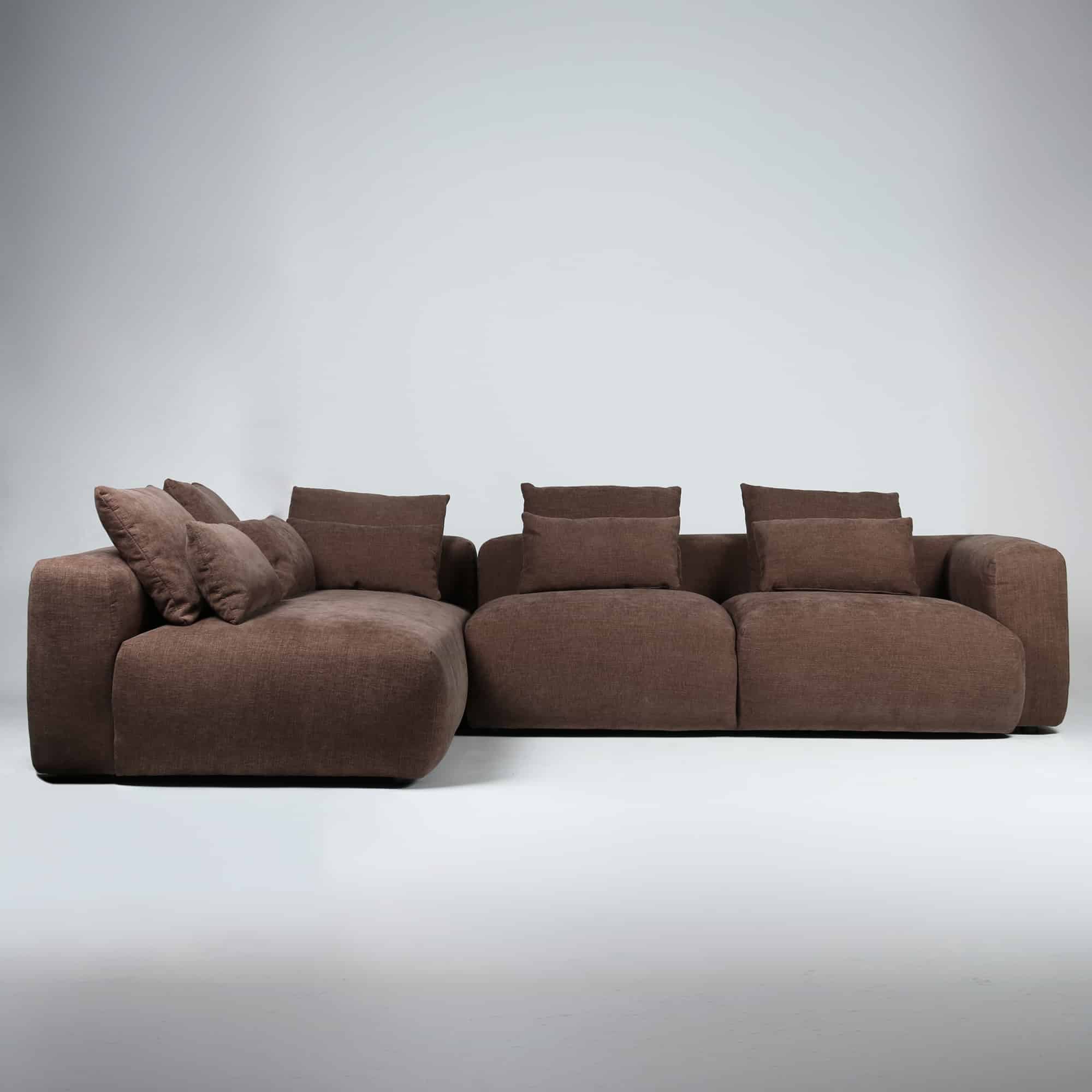Haven Chaise Sofa - Brownie by Le Forge (haven-chaise-sofa-brownie)