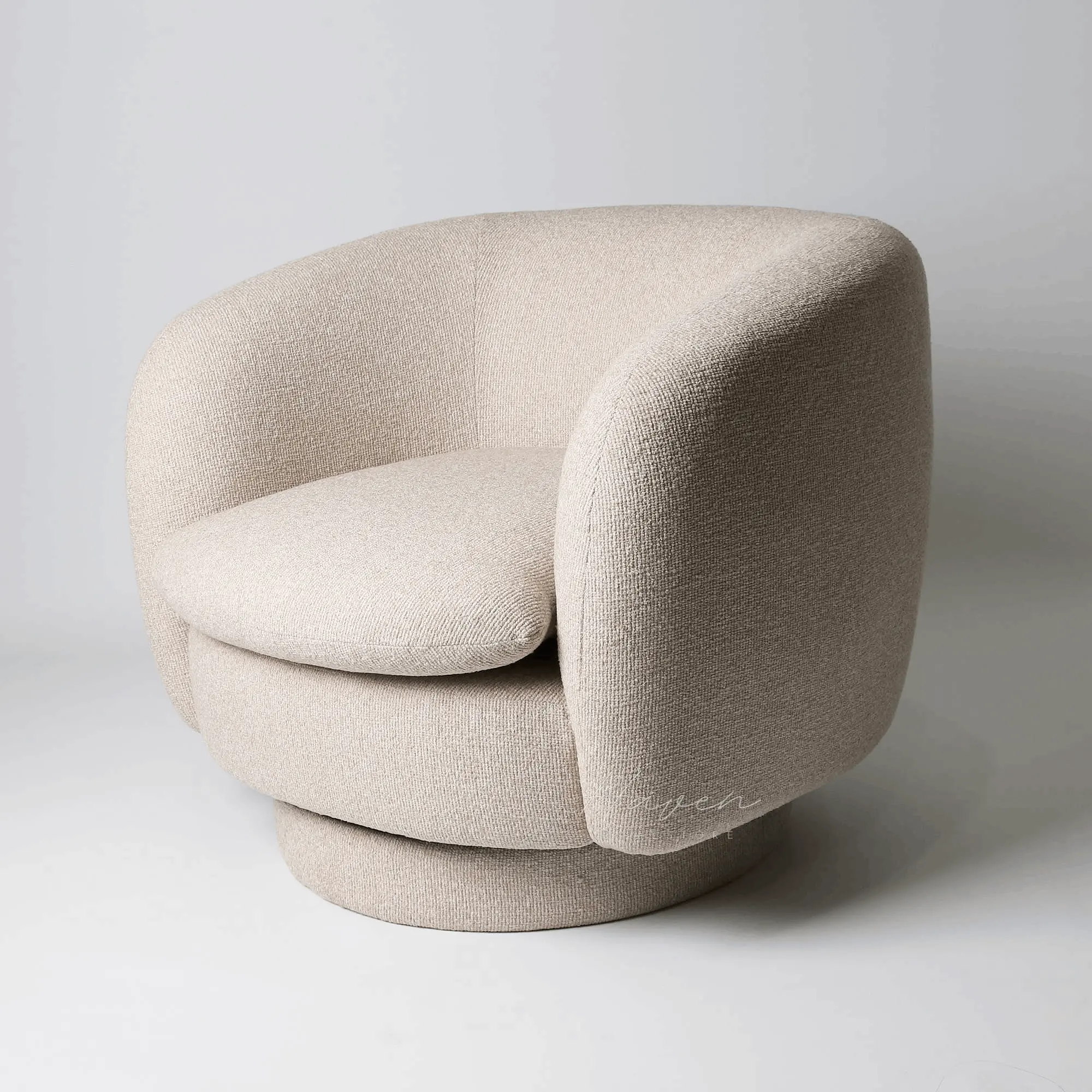 Roko Swivel Chair by Le Forge (roko-swivel-chair)